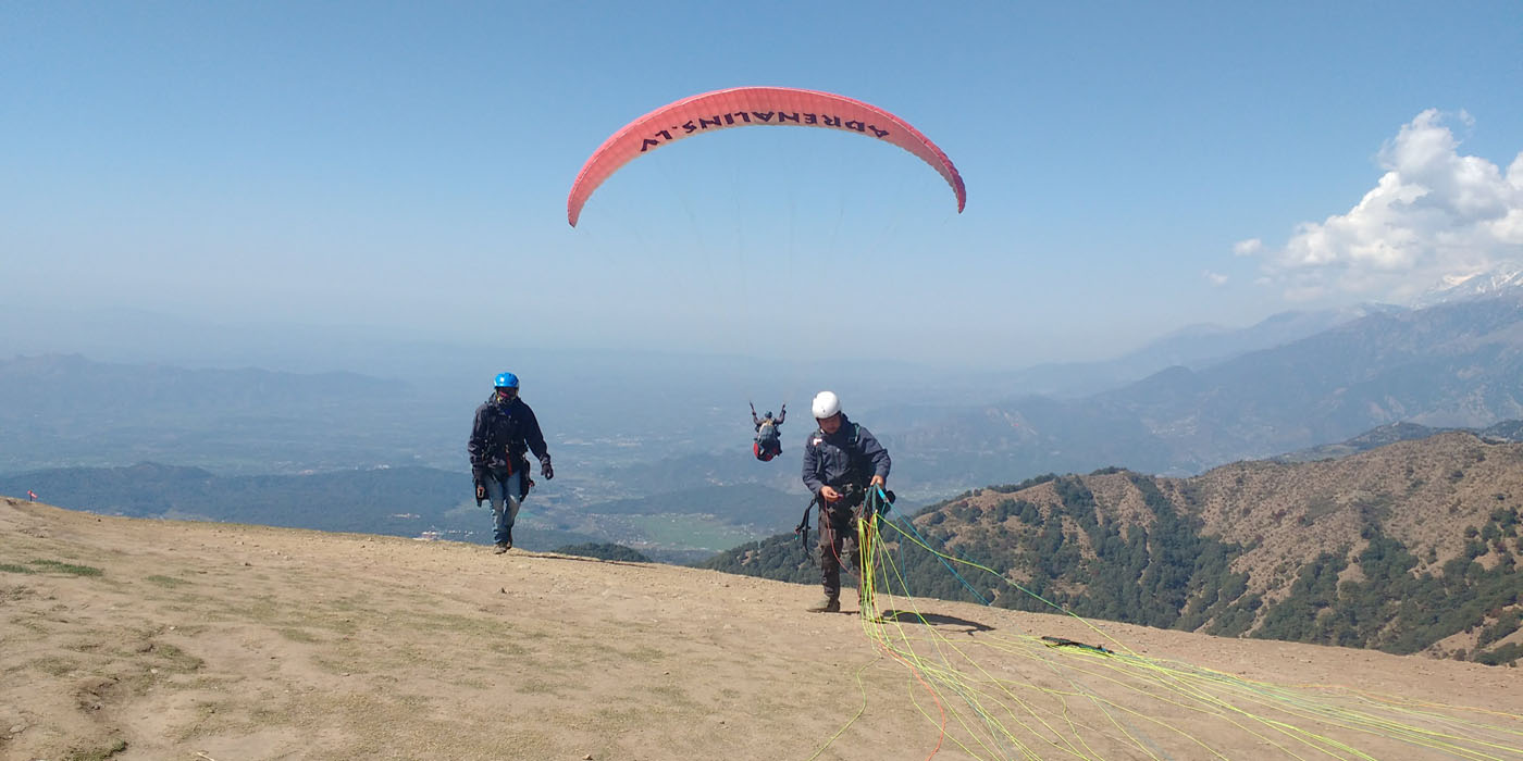 Paragliding in Bir billing
